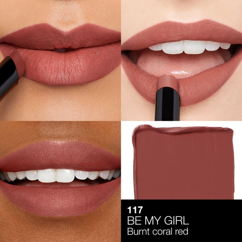 NARS Powermatte Long-Lasting Lipstick in Be My Girl 117 - New in Box - Picture 2 of 4